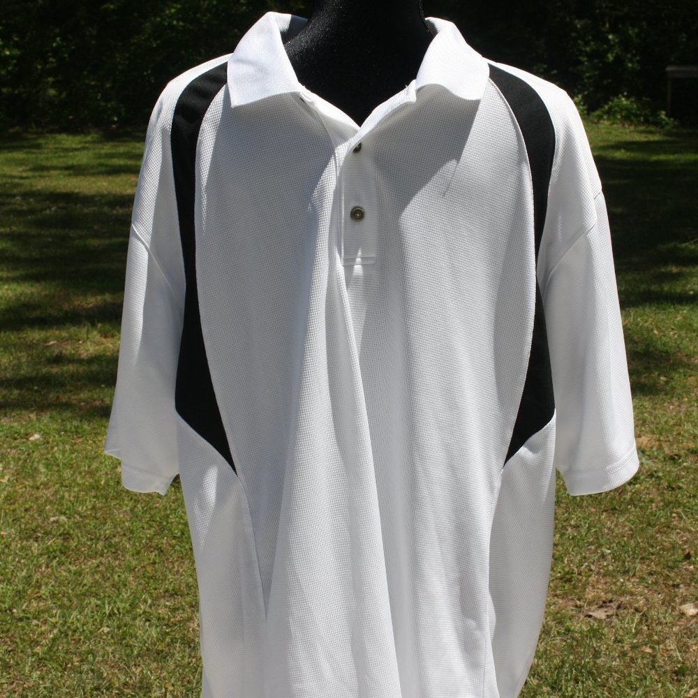 White Polo/golf Shirt-George Golf